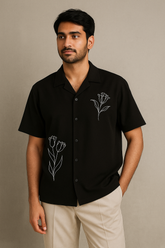 CUBAN COLLAR SHIRT - THE VOGUE APPARELS